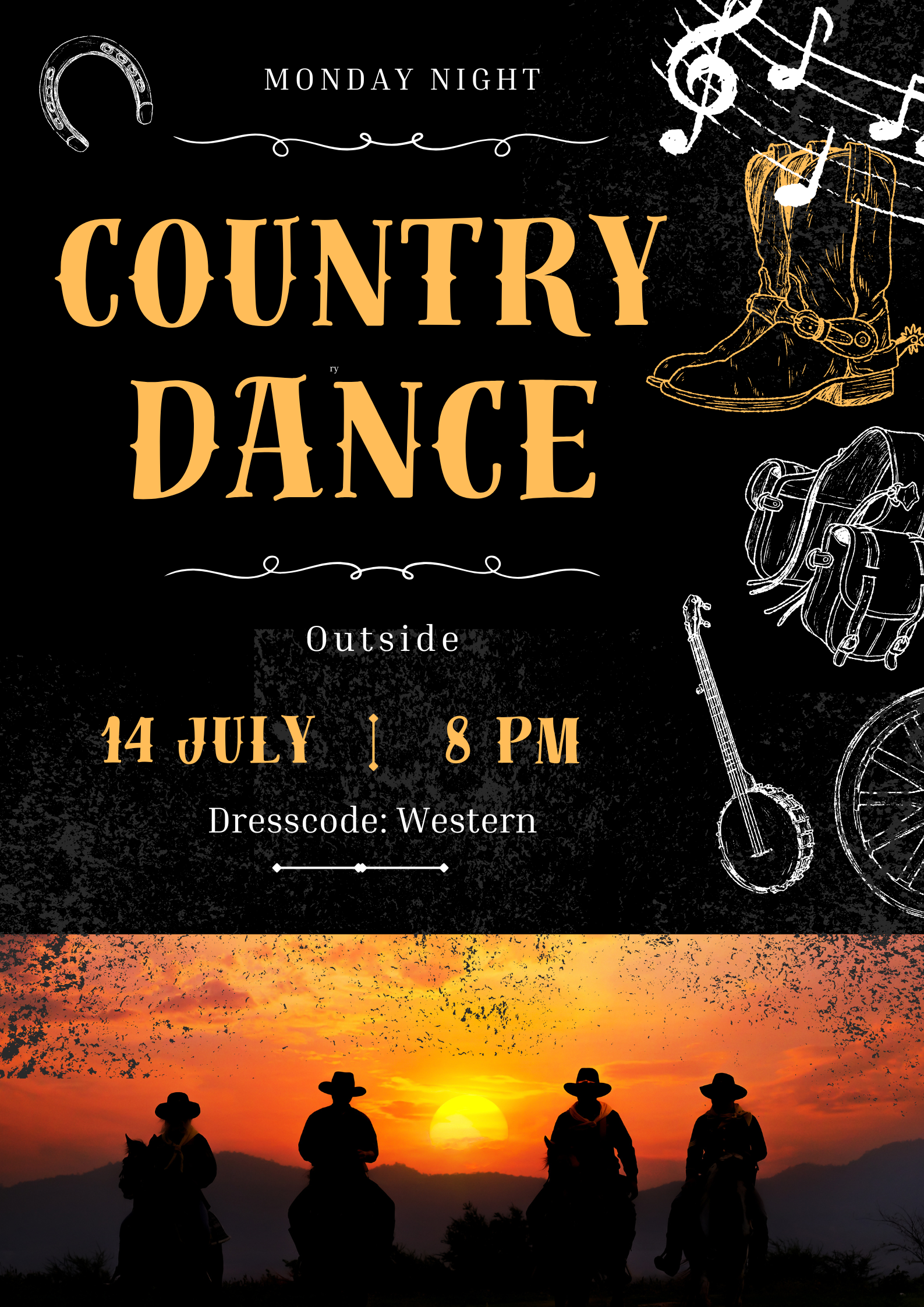 Country cance 8pm